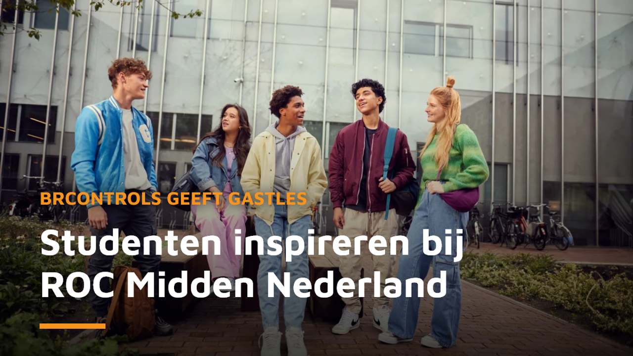 Studenten inspireren over Smart Buildings tijdens gastles