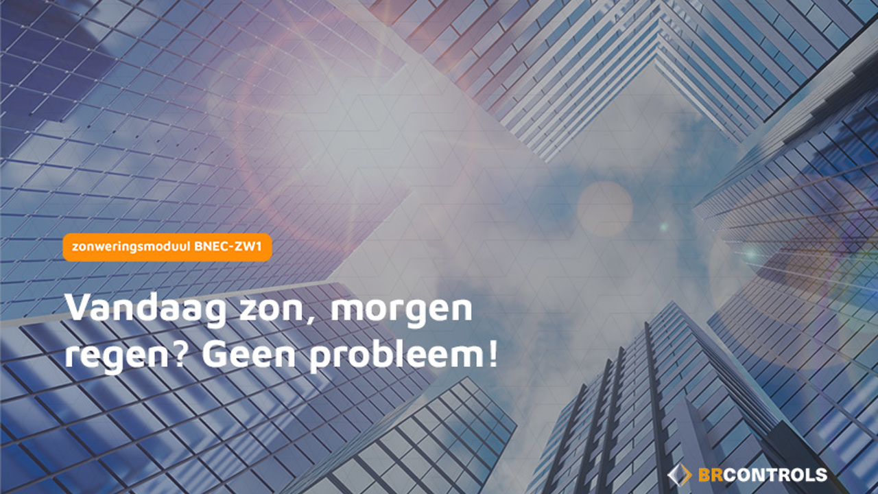 Hoge kantoorgebouwen in een zonnige dag.