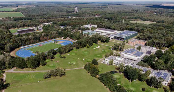 Sportcentrum Papendal luchtfoto