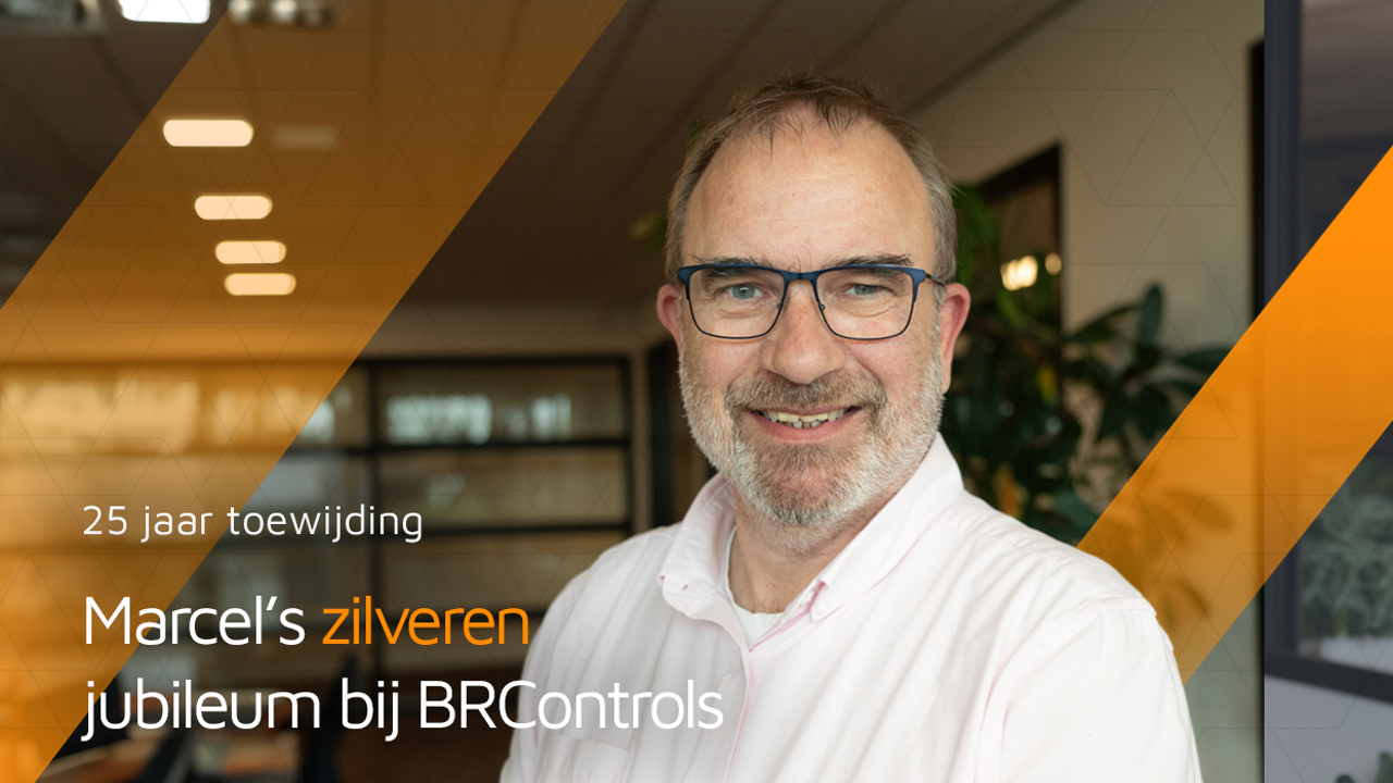 Marcel is 25 jaar in dienst bij BRControls